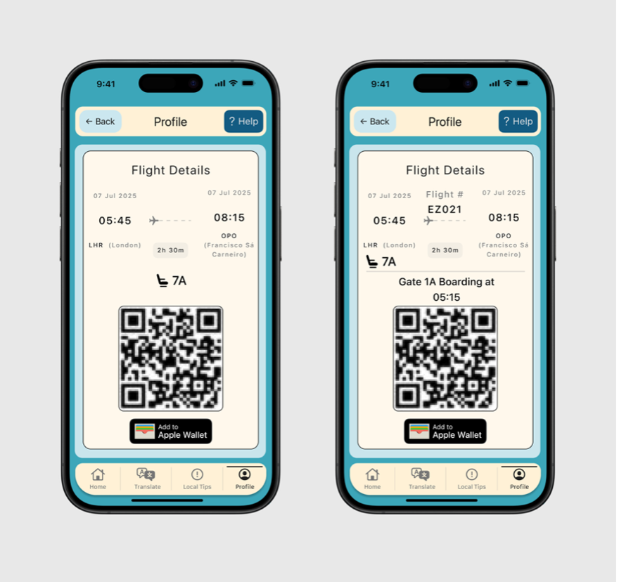 Boarding pass testing